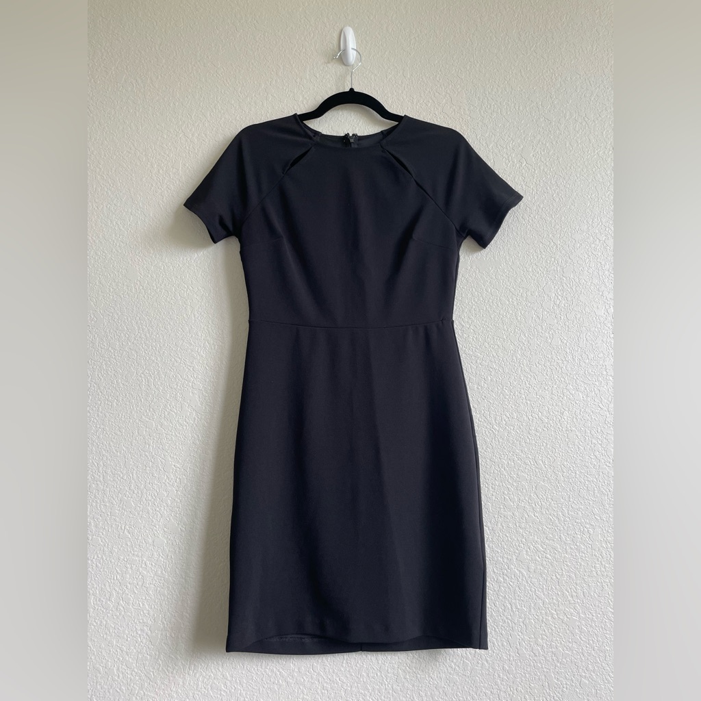 Express Black Sheath Dress